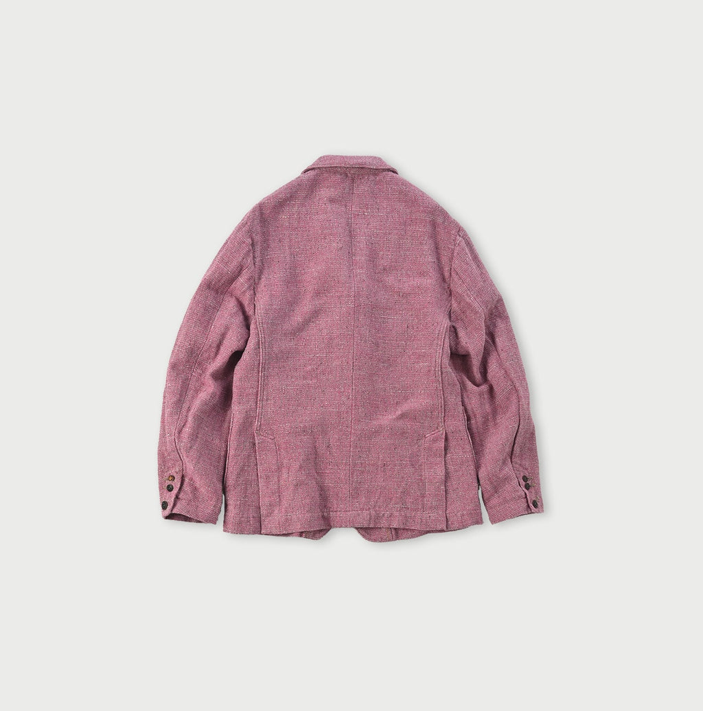 Cotton Linen Tweed Tyrol Jacket Back
