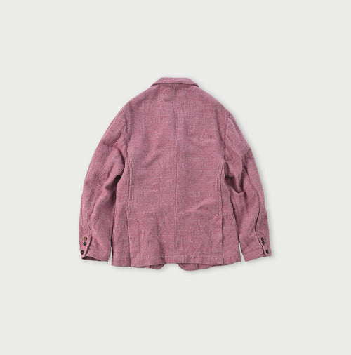 Cotton Linen Tweed Tyrol Jacket Back