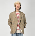 Gaba Bulltile W Jacket Back Male Model