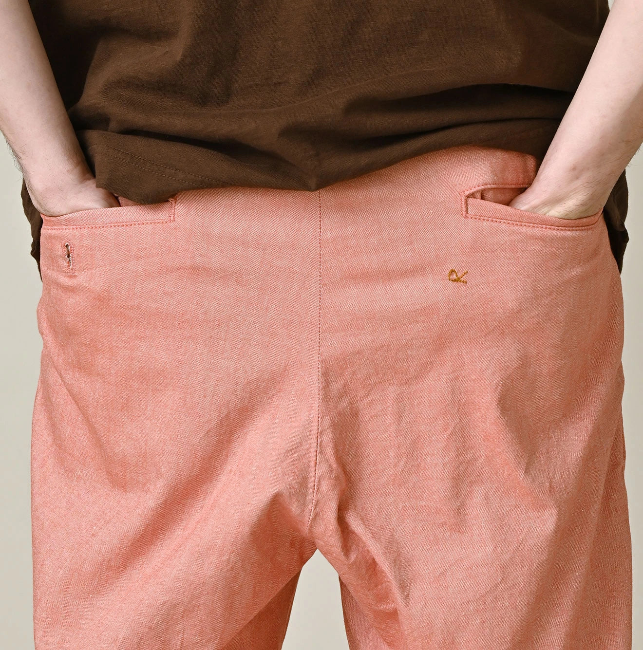Cotton Linen OX Stretch Crosby Slacks