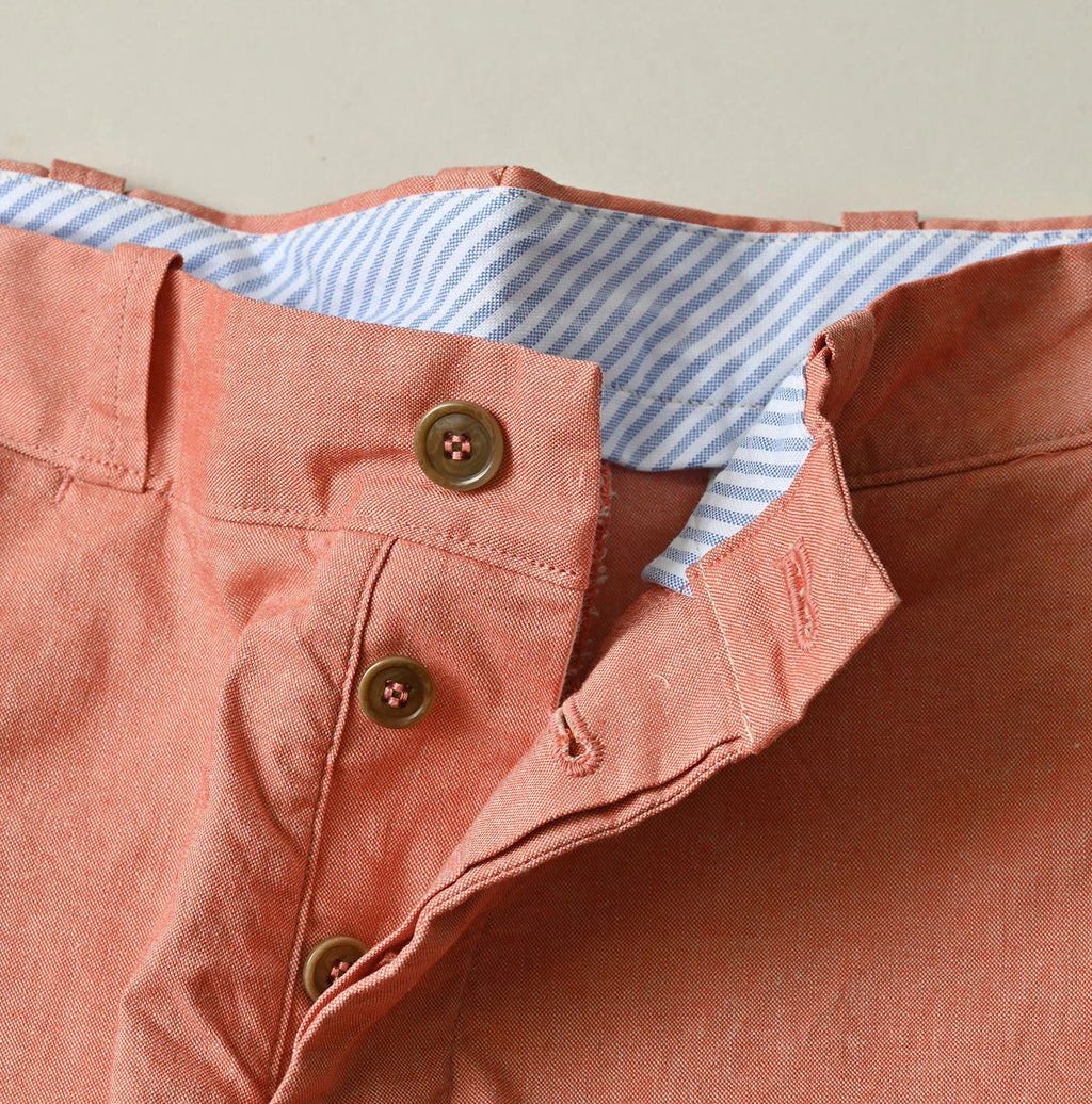 Cotton Linen OX Stretch Crosby Slacks