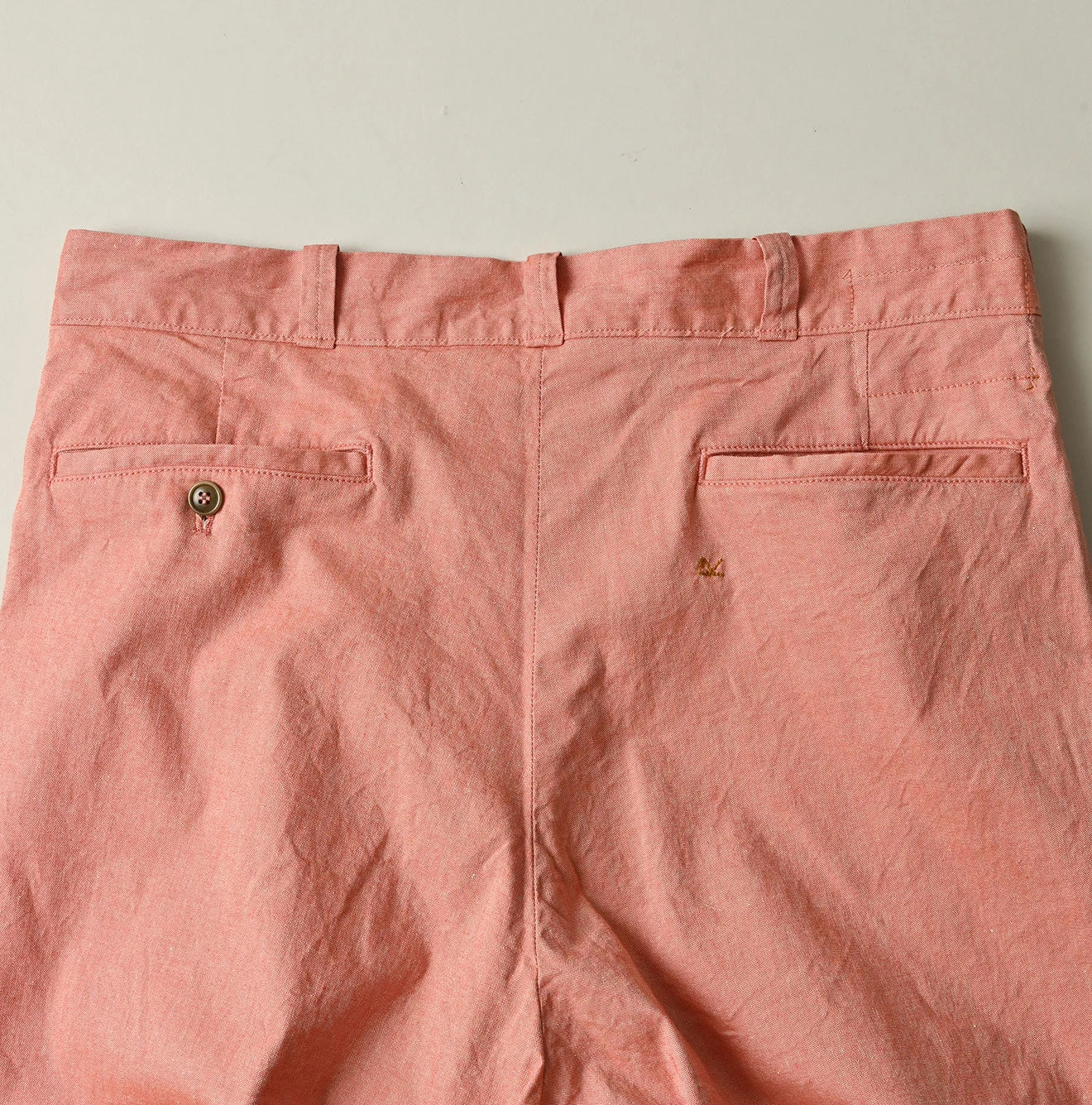 Cotton Linen OX Stretch Crosby Slacks