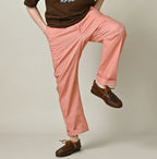 Cotton Linen OX Stretch Crosby Slacks Male Model