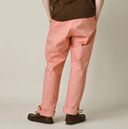 Cotton Linen OX Stretch Crosby Slacks Male Model