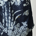Indigo Hira Palampore Print LeiLei Shirt MEN