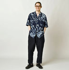 Indigo Hira Palampore Print LeiLei Shirt MEN