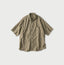 Weft Satin  Ocean Short Sleeve Shirt MEN