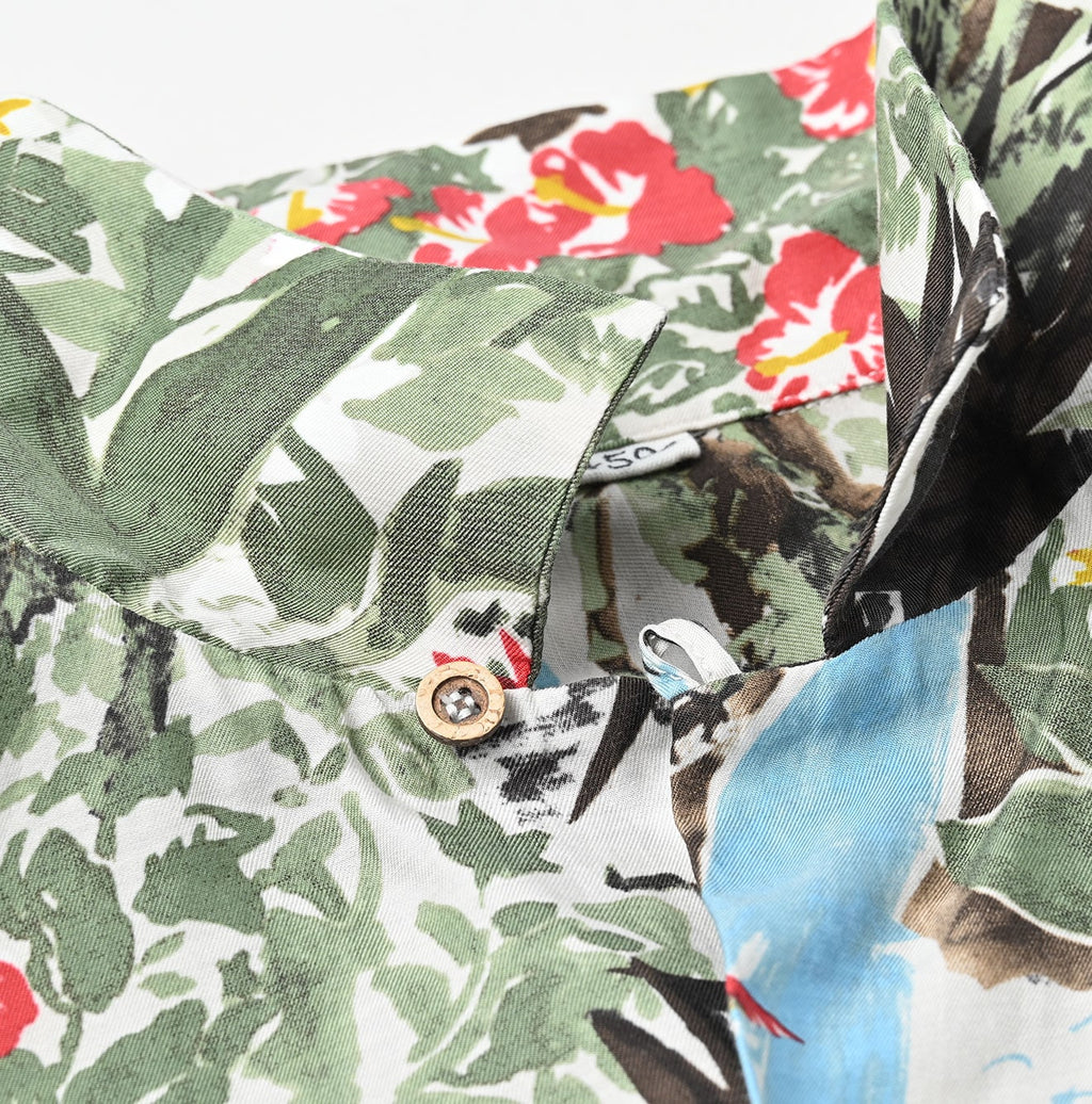 Irie Aloha Print LeiLei Shirt MEN Detail