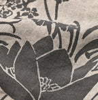 Linen Lotus Print Nîmes Short Pants MEN Detail