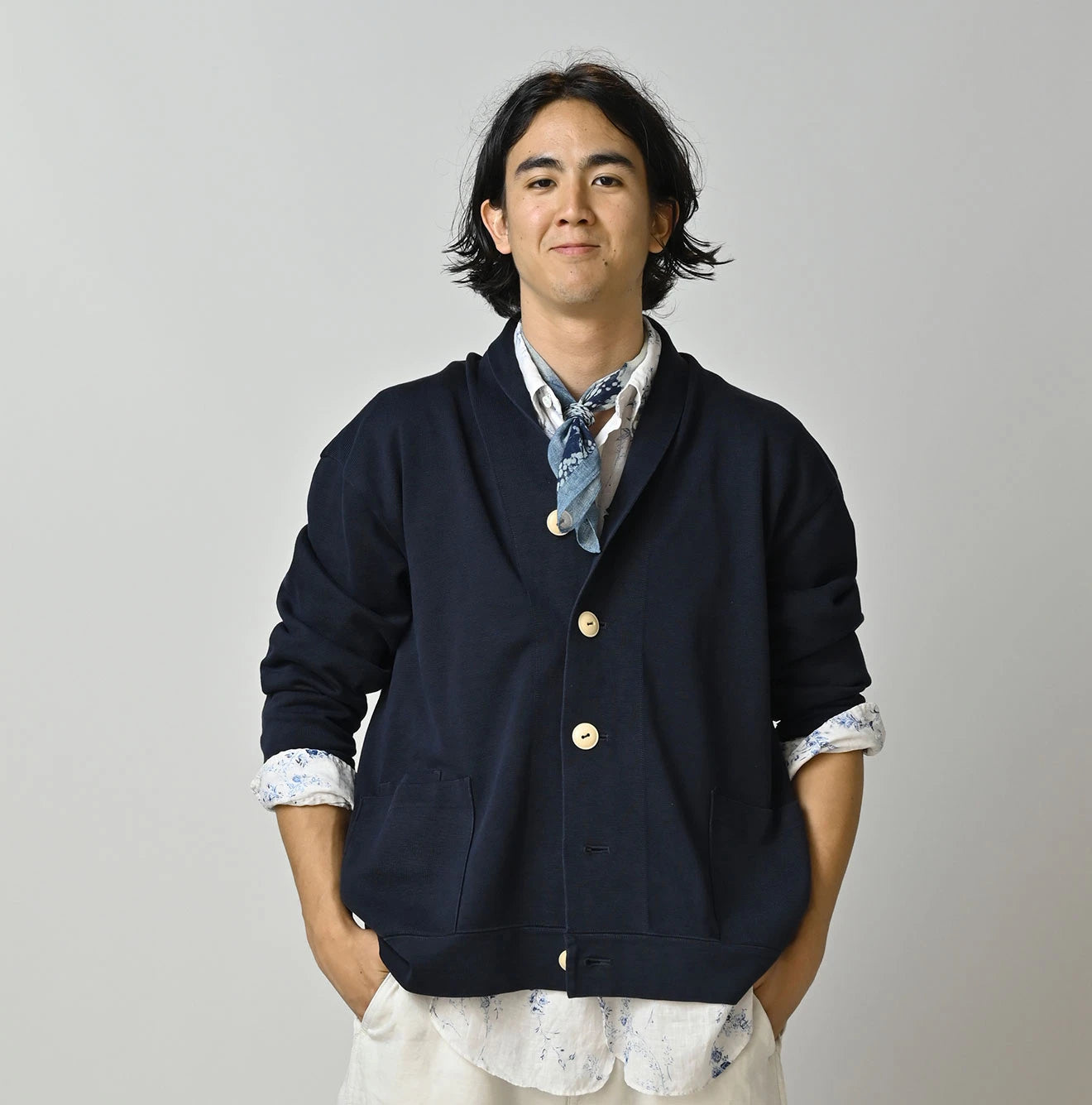 Dozume Knitsew Shawl Cardigan