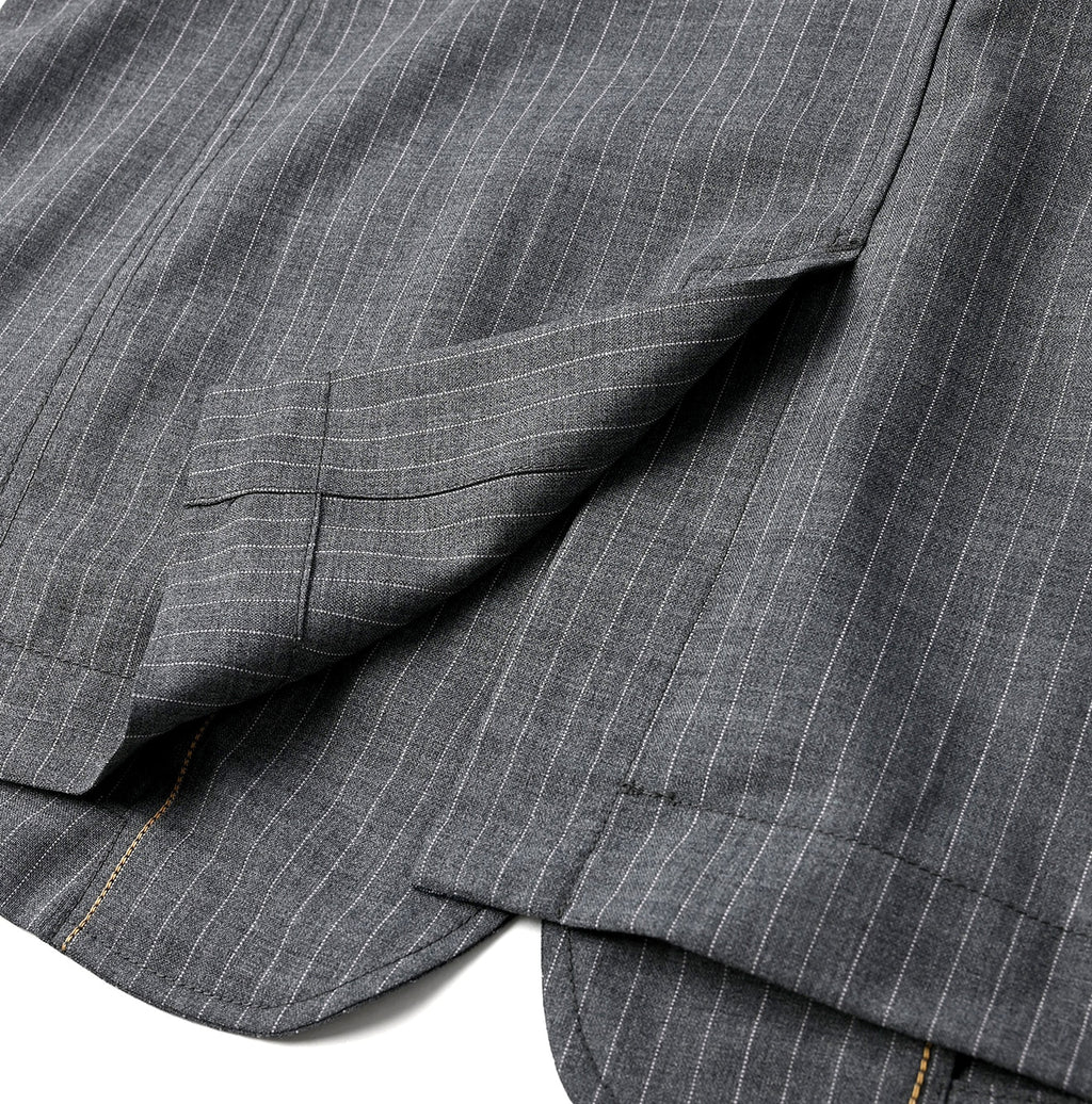 Combed Wool Blazer Detail