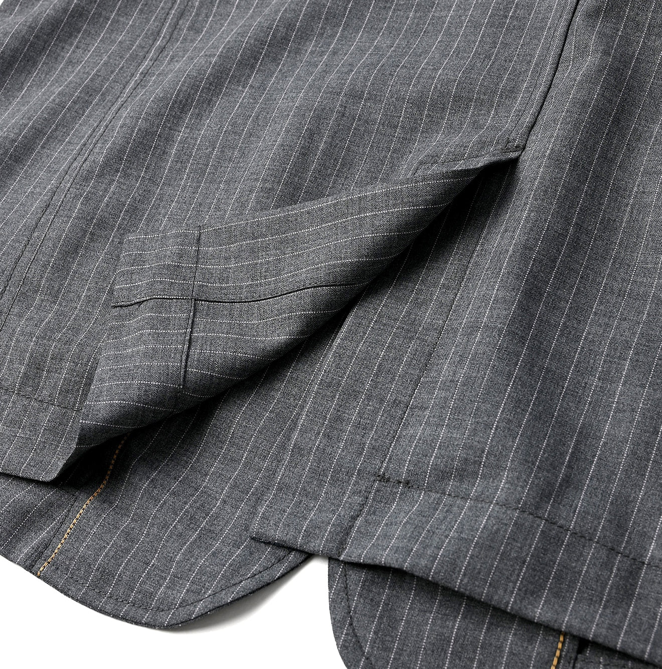 Combed Wool Blazer Detail