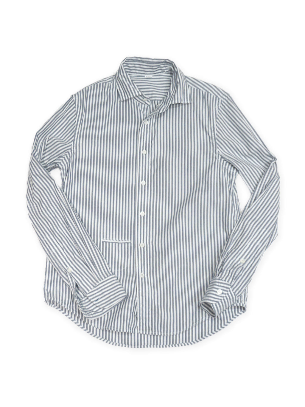 SA Indigo Usu Cotton Oxford Regular Shirt