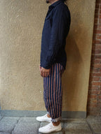 Indigo Zimba Cotton Eastern Shirt