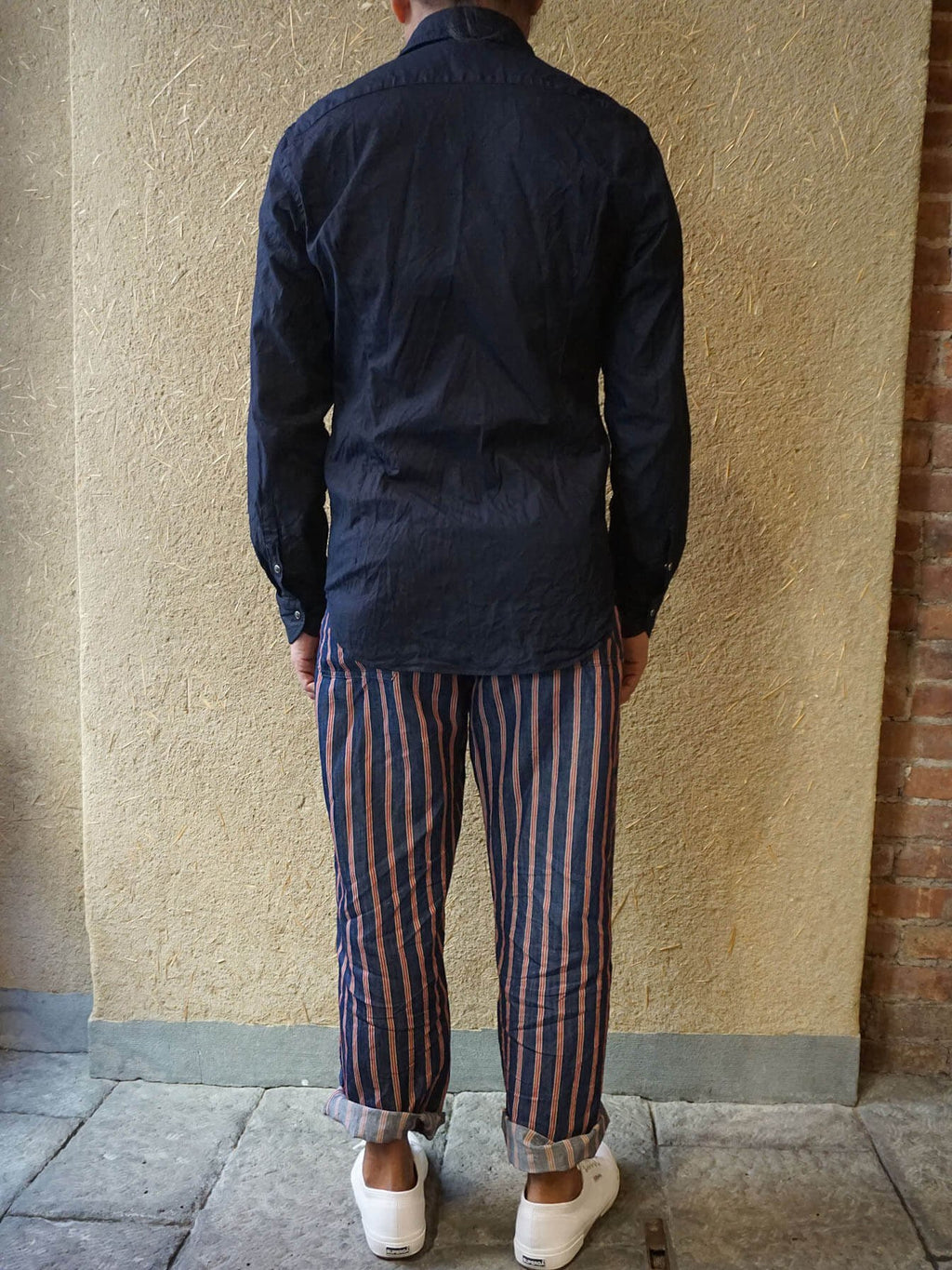 Indigo Zimba Cotton Eastern Shirt