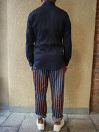 Indigo Zimba Cotton Eastern Shirt