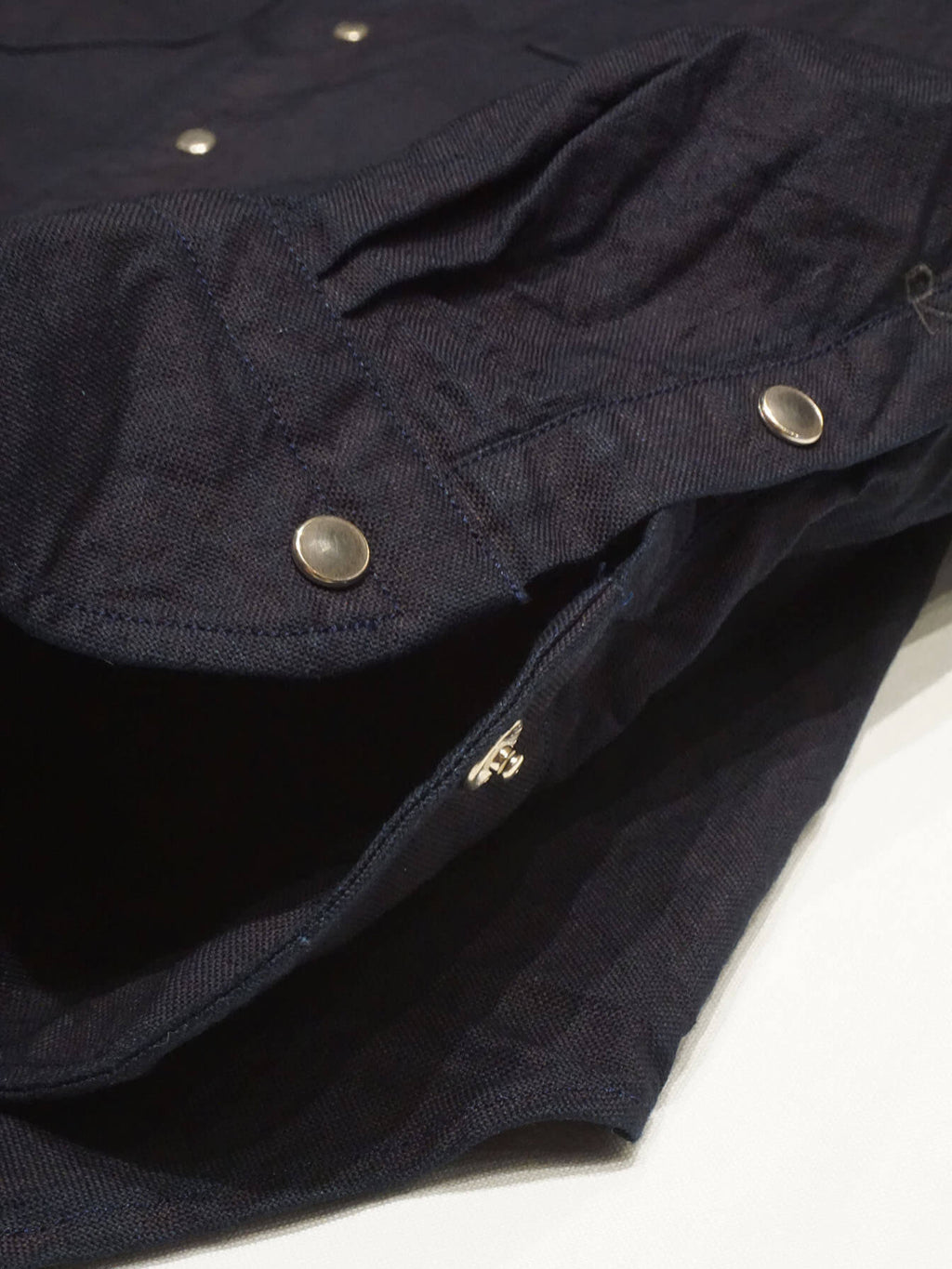 Indigo Zimba Cotton Eastern Shirt