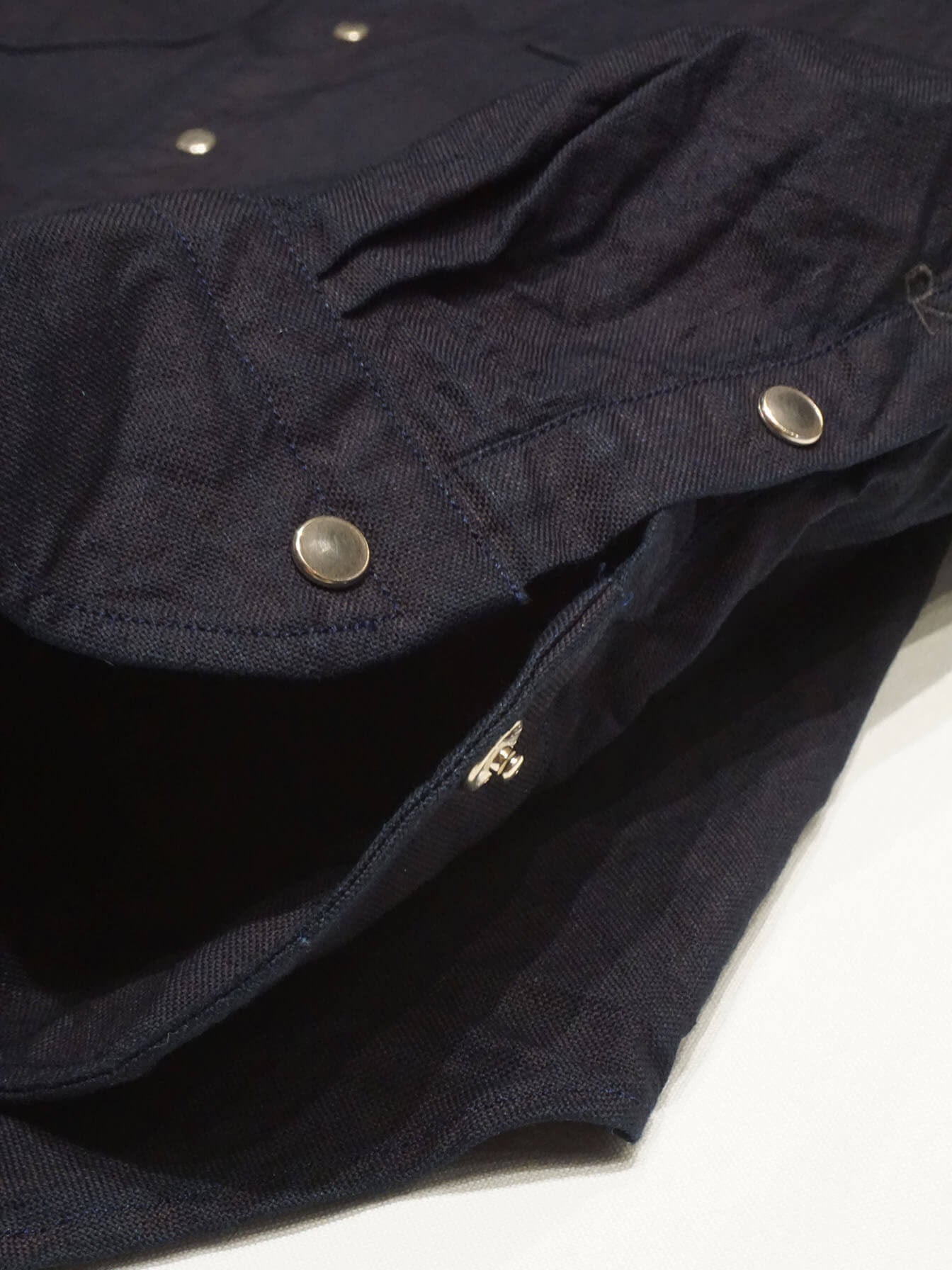 Indigo Zimba Cotton Eastern Shirt