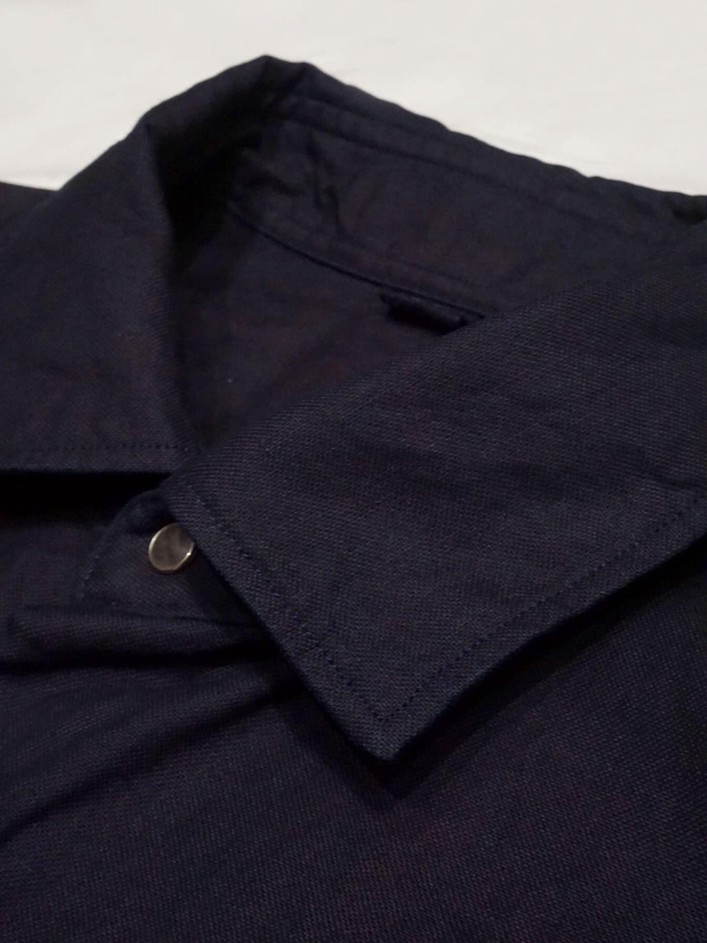 Indigo Zimba Cotton Eastern Shirt