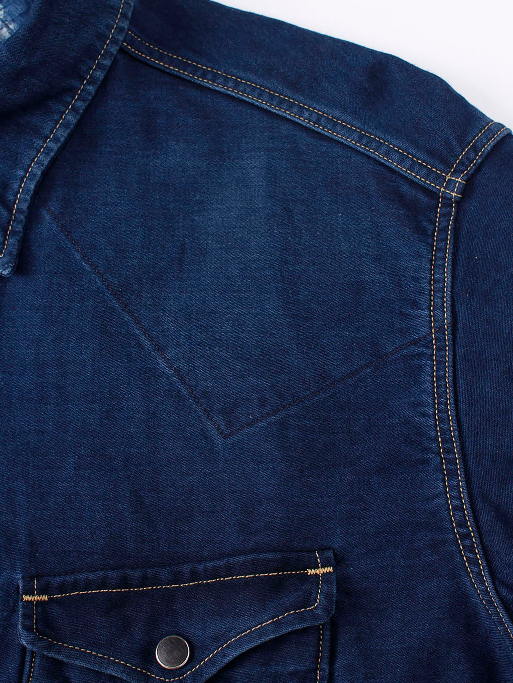 Ai Nando Awa Satin Cotton Eastern Shirt Distress