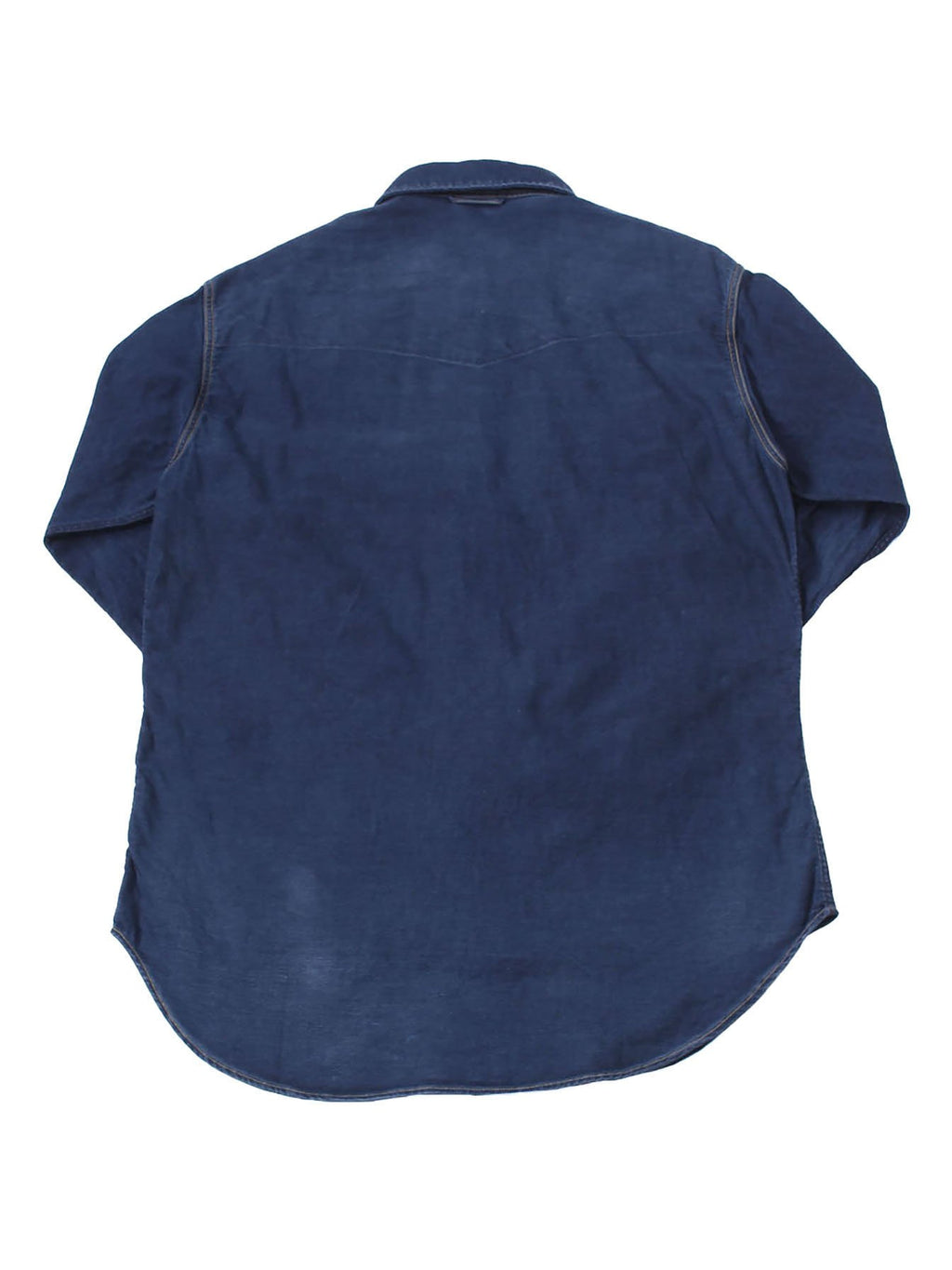Ai Nando Awa Satin Cotton Eastern Shirt Distress