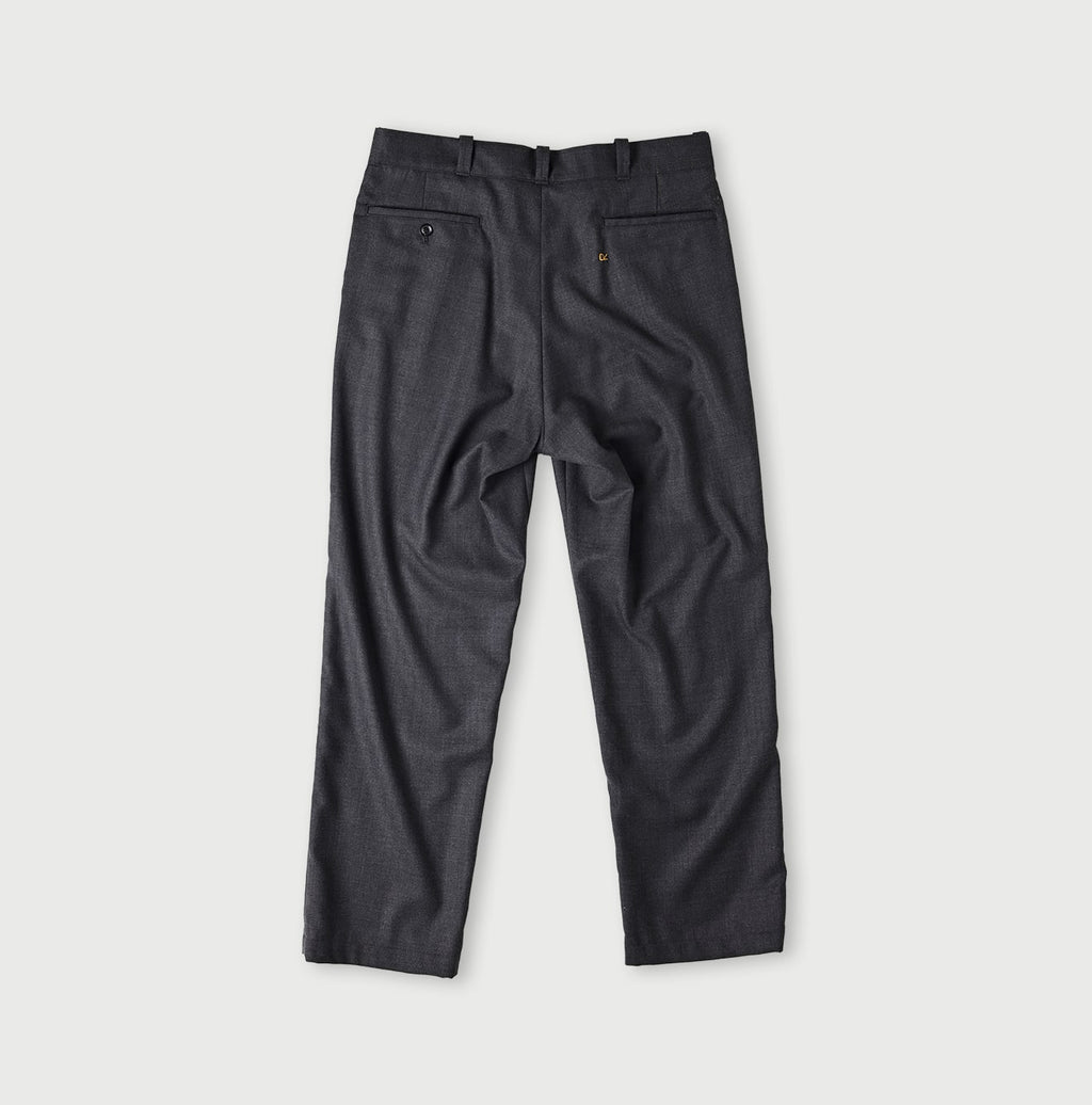 Wool Saxony Crosby Slacks MEN Back