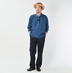 Wool Saxony Crosby Slacks MEN Male Model