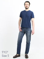 Aihiko Cotton 0815 Distress Denim Pants