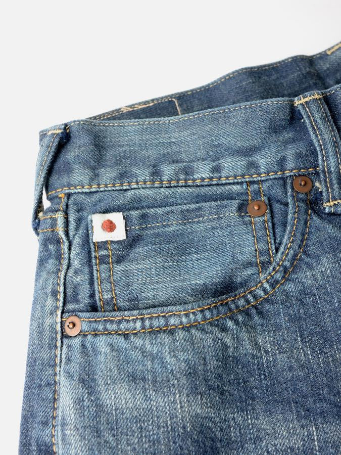 Aihiko Cotton 0815 Distress Denim Pants