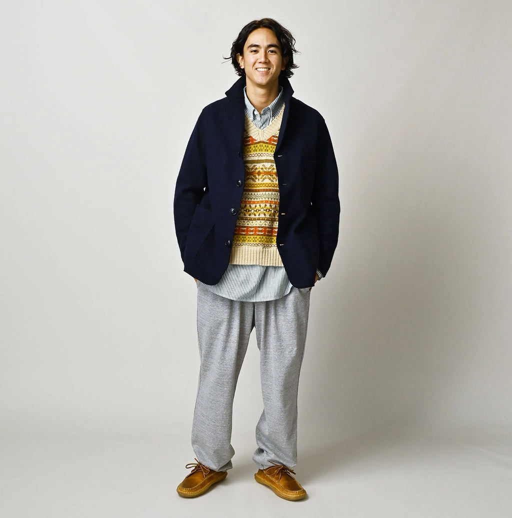 Jersey Melton Nîmes Jacket