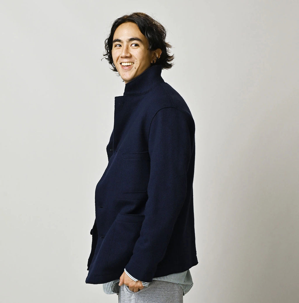 Jersey Melton Nîmes Jacket