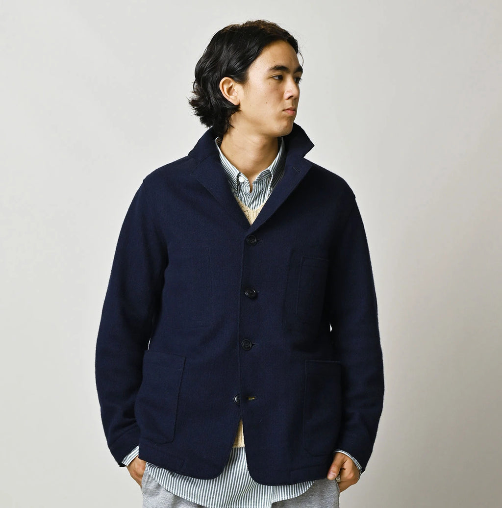Jersey Melton Nîmes Jacket