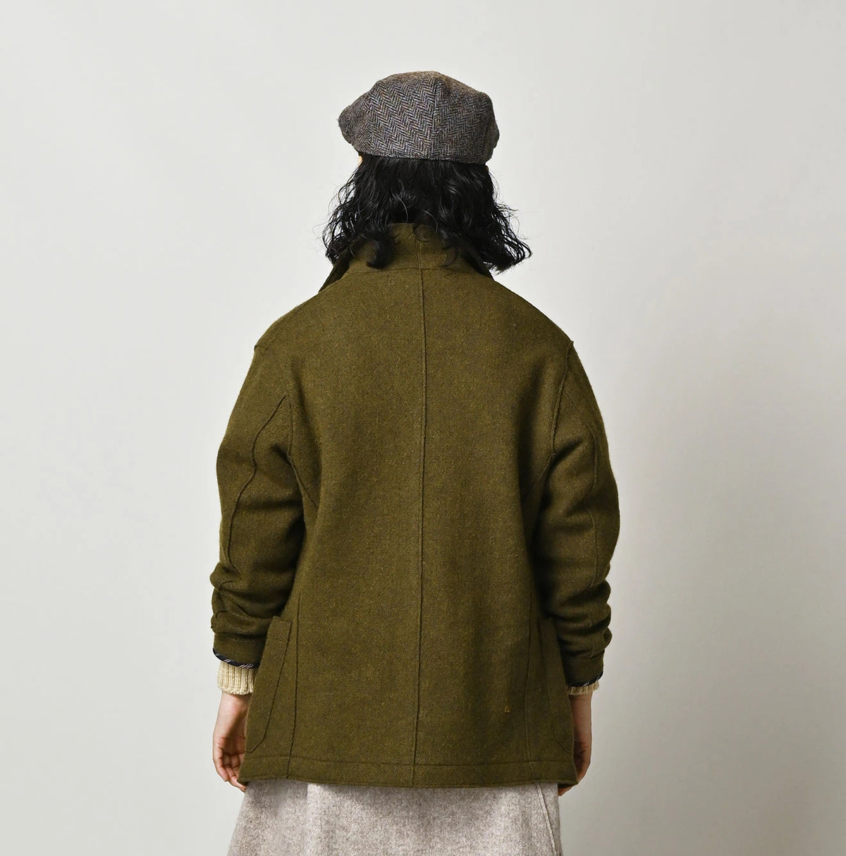 Jersey Melton Nîmes Jacket