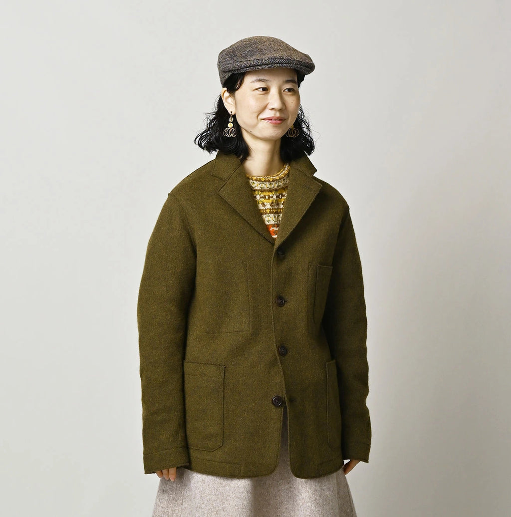 Jersey Melton Nîmes Jacket
