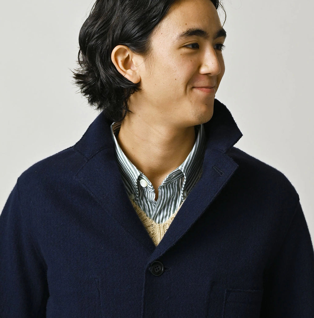 Jersey Melton Nîmes Jacket