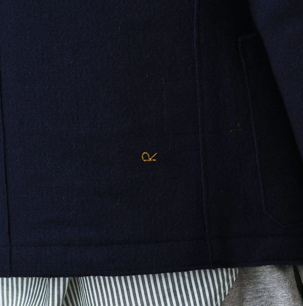 Jersey Melton Nîmes Jacket