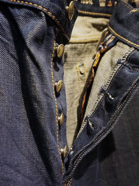 Aihiko Cotton 908 One Wash Denim Pants