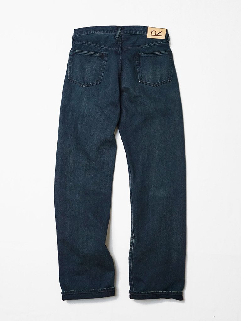 Okome Cotton Nando x Nando Front River Distressed Denim Pants