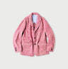 Indian Linen Silk Tweed Notting Hill Jacket Pink