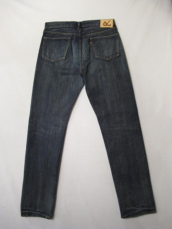 Aihiko Cotton 1216 Distress Denim Pants