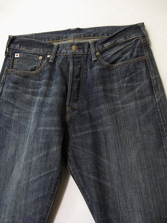Aihiko Cotton 1216 Distress Denim Pants