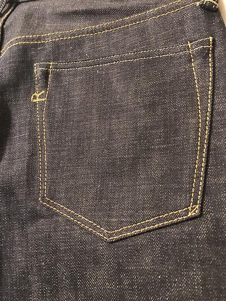 Aihiko 1216 Ai-Indigo One Wash Denim Cotton Pants