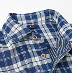 Indigo Fuwafuwa Double Woven 908 Loafer Shirt