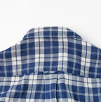 Indigo Fuwafuwa Double Woven 908 Loafer Shirt
