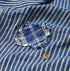 Indigo Fuwafuwa Double Woven 908 Loafer Shirt
