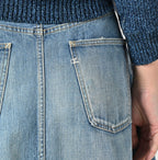 Rye Mugi Denim Crossover Skirt Sei Detail