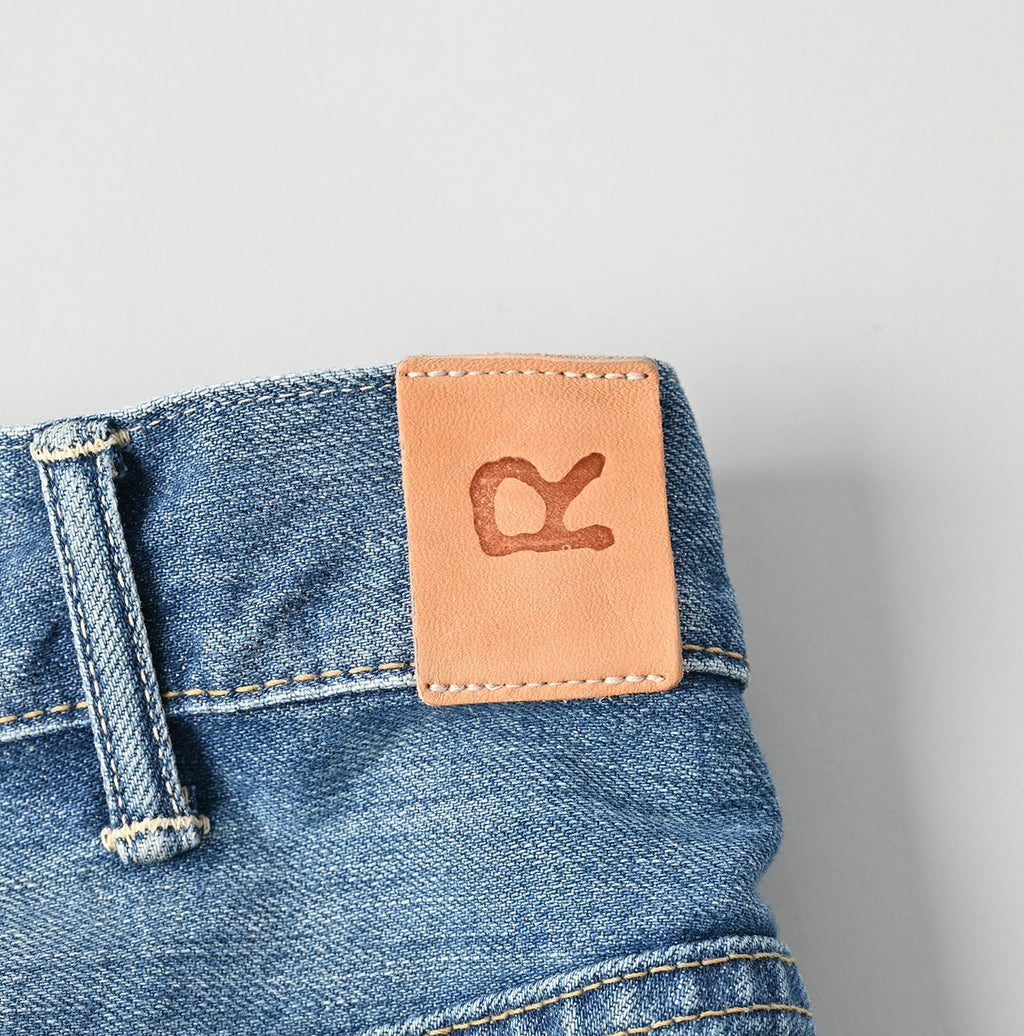 Rye Mugi Denim Crossover Skirt Sei Detail