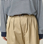 Double Thread Chino Charlotte Baggy Detail
