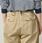 Double Thread Chino Charlotte Baggy Detail