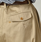 Double Thread Chino Charlotte Baggy Detail